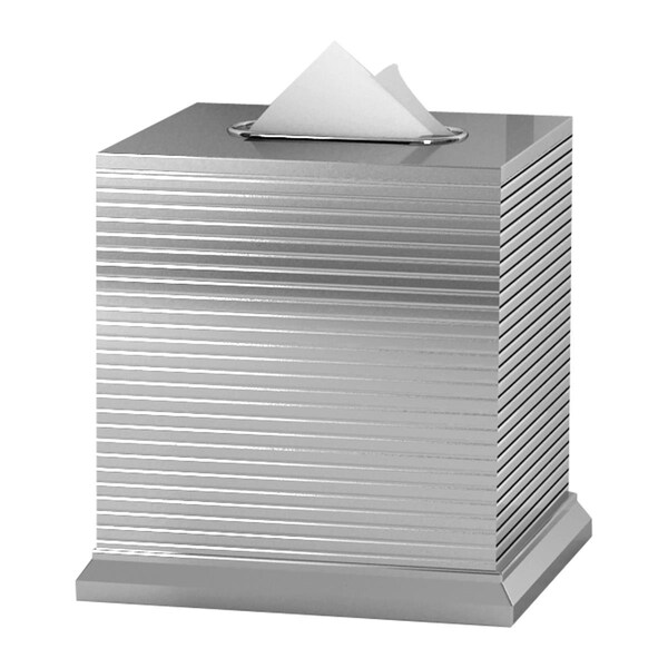 Nu Steel Astoria Oval Tissue Box AS9H - main